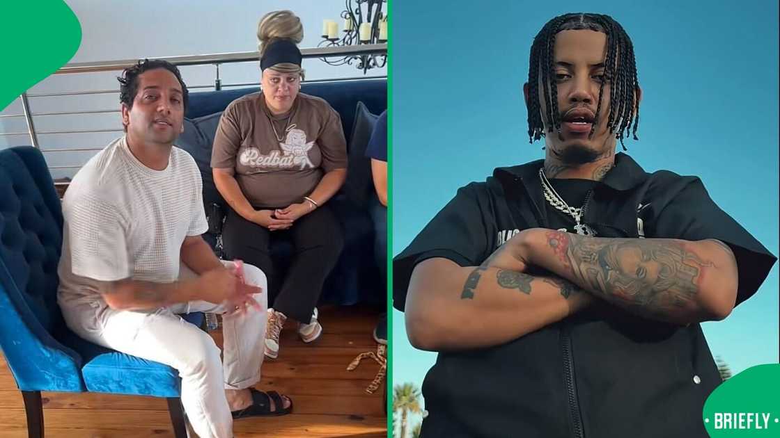 A choir sat down as they performed for the late artist Junior King. A choir sat down as they performed for the late artist Junior King.