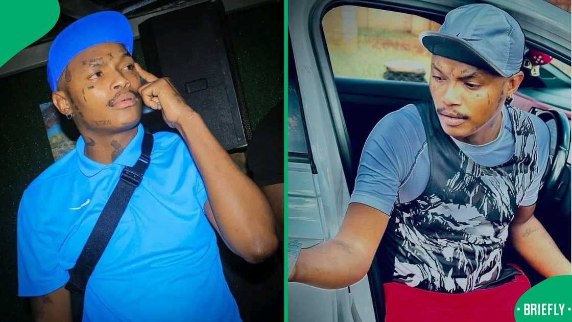 Shebeshxt was pictured during court proceedings
