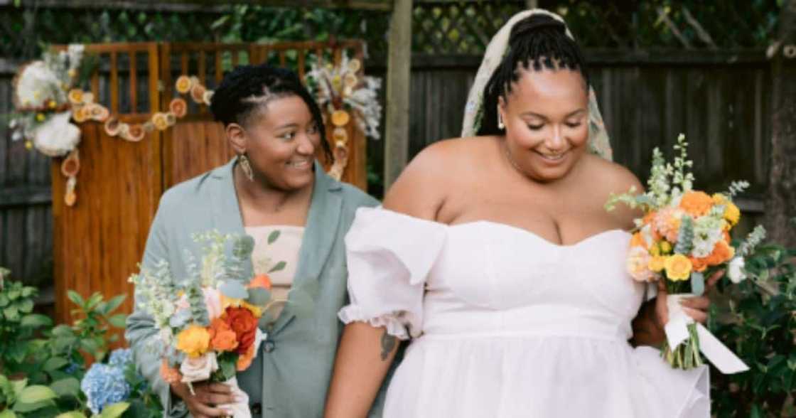 Backyard wedding, wives, netizens react married couple Backyard wedding, wives, netizens react married couple