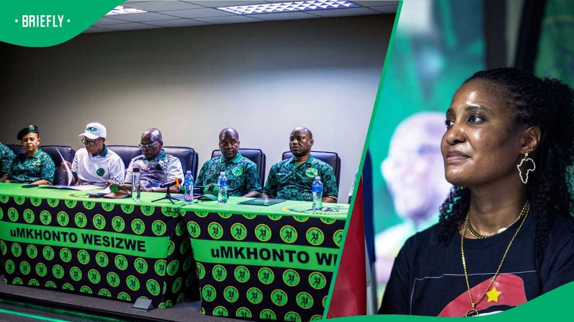 WhatsApp messages allegedly from Duduzile Zuma-Sambudla and an invoice to the MK Party for one of the men in Russia were revealed