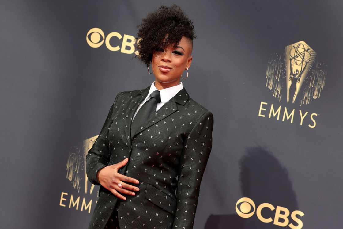 Samira Wiley during the 73rd Primetime Emmy Awards