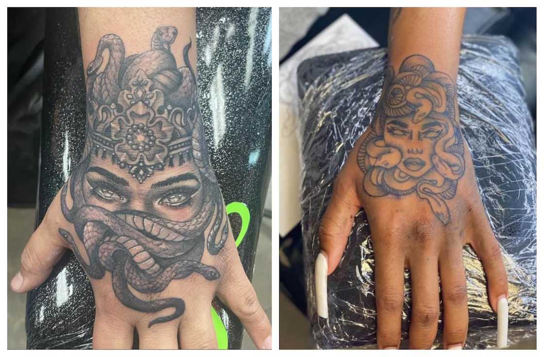 Best female hand tattoos