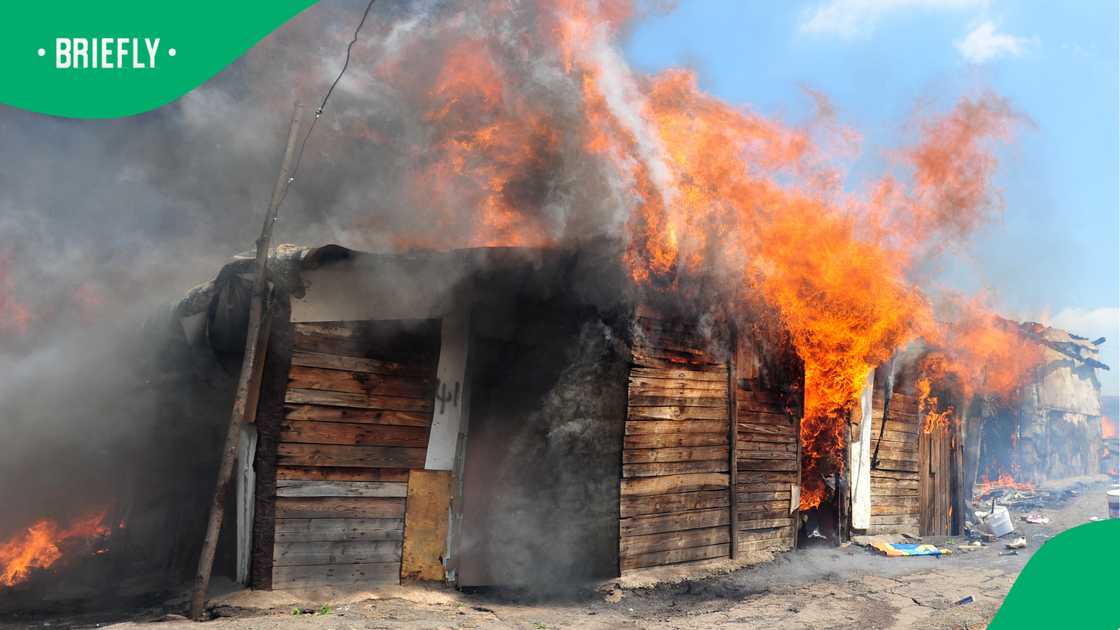 South Africa mourns four-month-old twins killed in devastating shack fire