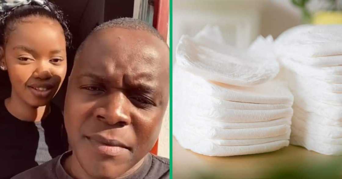 A woman took her boyfriend to the shops to show him how expensive nappies are A woman took her boyfriend to the shops to show him how expensive nappies are