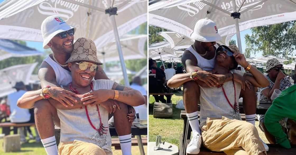 Somizi and Vusi Nova's outing Somizi and Vusi Nova's outing