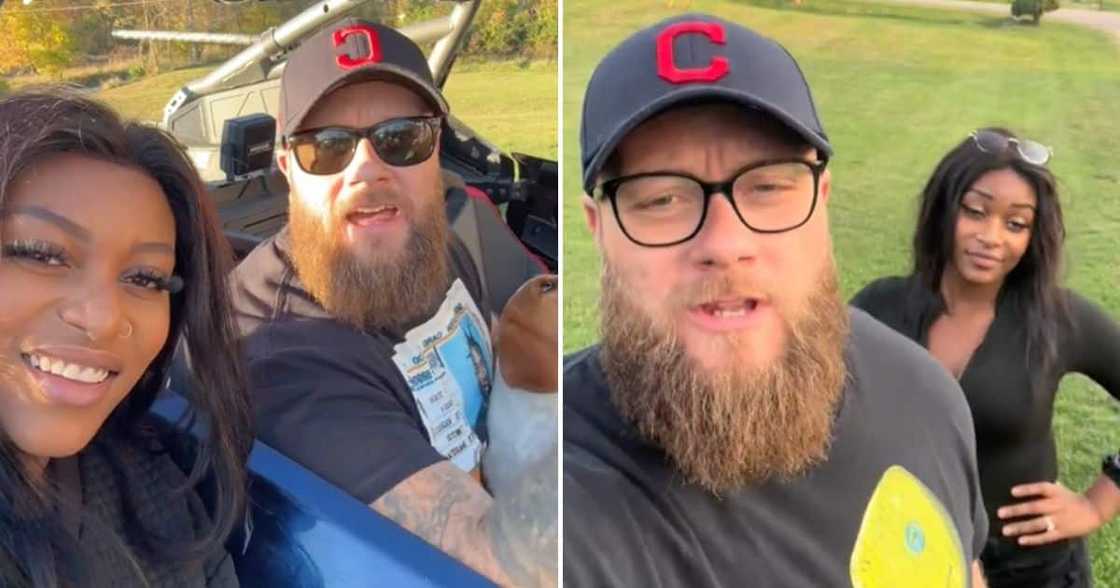 A man tries to pronounce a South African name. A man tries to pronounce a South African name.