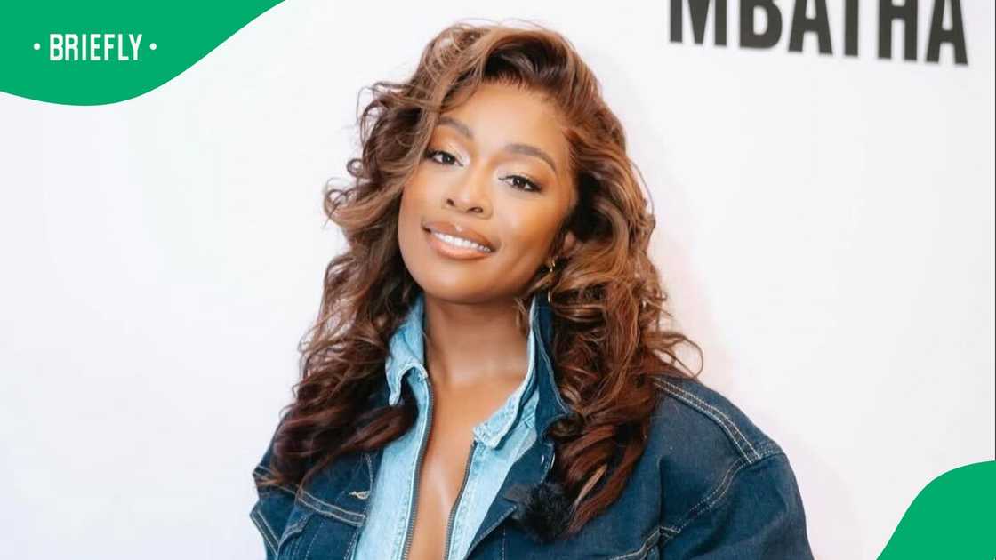 Nomzamo Mbathat attended the Time100Next as a recepient.