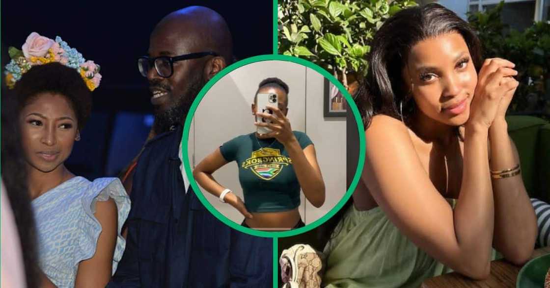 Enhle Mbali, Black coffee, Linda Mtoba, Bokke kids shirt