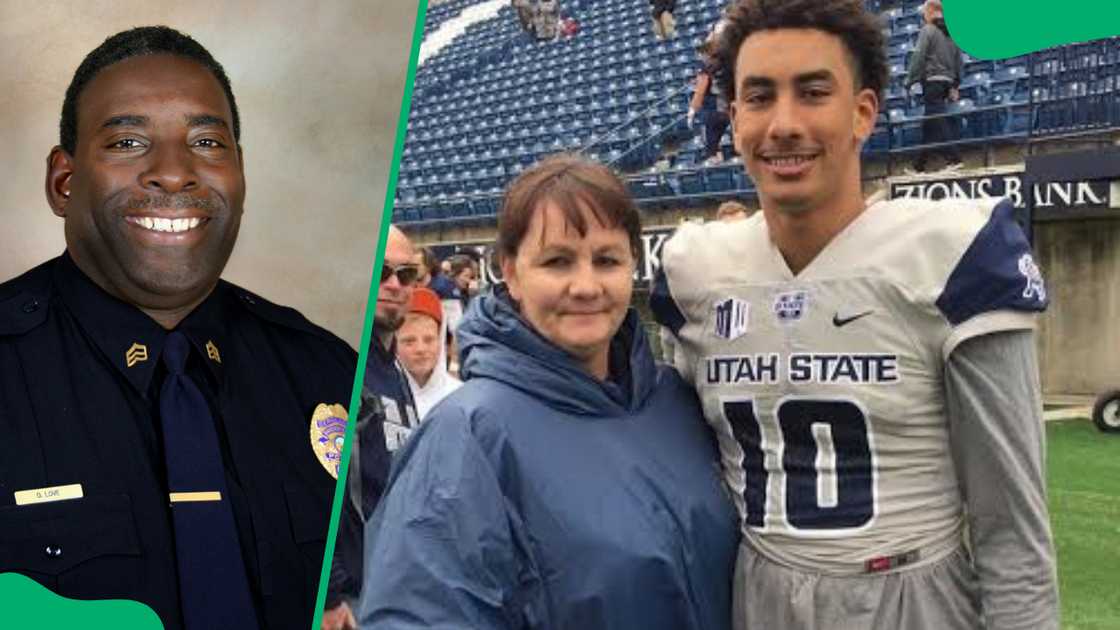 Orbin Love, Jordan Love and his mother, Anna Orbin Love, Jordan Love and his mother, Anna