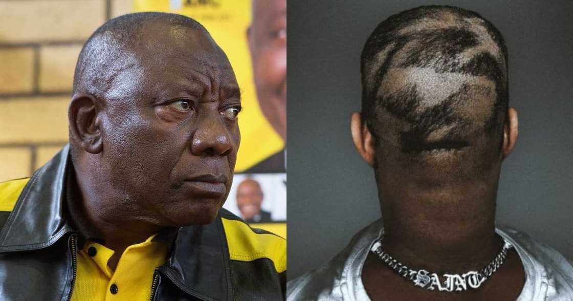 Rumani, The Cleaner, Cyril Ramaphosa, Kanye West, hairstyle, Photoshop, Mzansi laughing Rumani, The Cleaner, Cyril Ramaphosa, Kanye West, hairstyle, Photoshop, Mzansi laughing