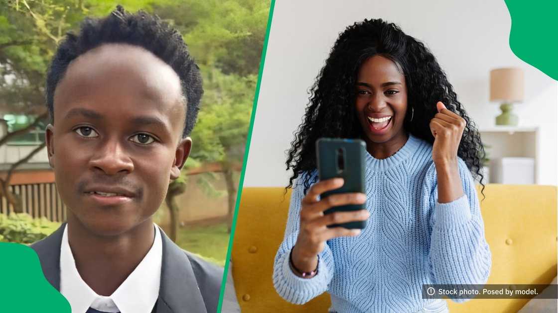 A matric student was in the top 39. A matric student was in the top 39.