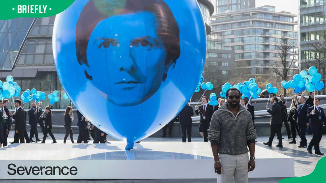 Tramell Tillman at a Severance installation