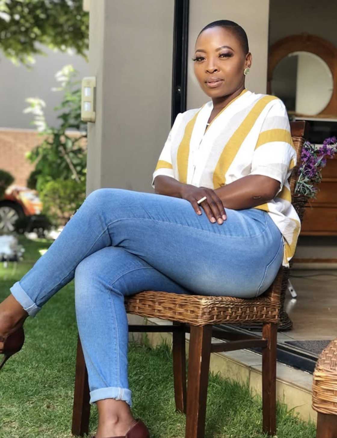 Lerato Mvelase charmed Mzansi with her before-and-after pictures Lerato Mvelase charmed Mzansi with her before-and-after pictures