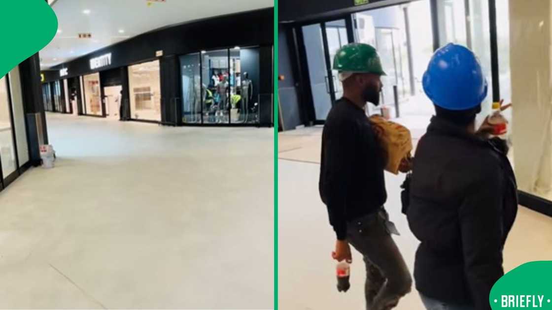 A wide interior view showed the mall’s clean corridors and impressive variety of stores