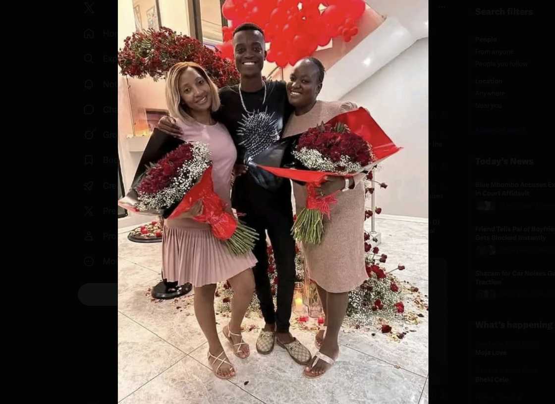 King Monada is said to be seeing another Lekompo musician