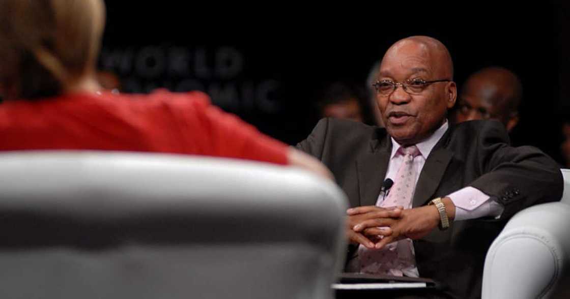 Jacob Zuma accuses of surviving on bribes while Deputy President Jacob Zuma accuses of surviving on bribes while Deputy President
