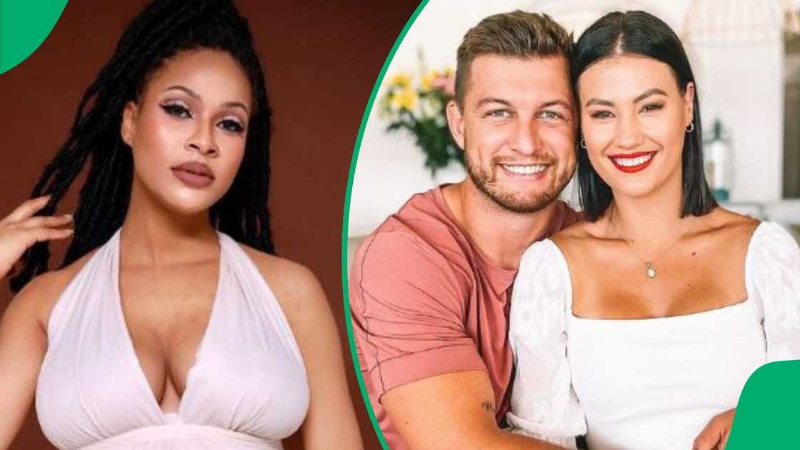 South African celebrities who became mom and dad this year. Images: @handrepollard/ @angelaatlang