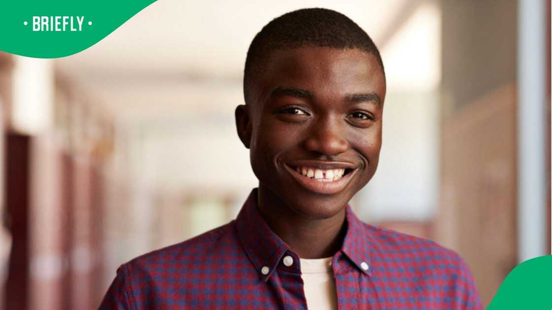 A South African boy received a new car after passing his matric. A South African boy received a new car after passing his matric.