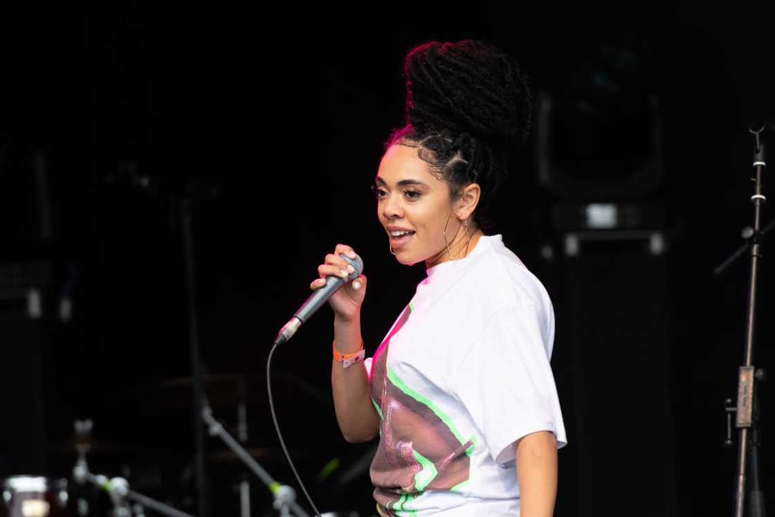 Jaz Karis during the 2021 South Facing Festival at Crystal Palace Bowl