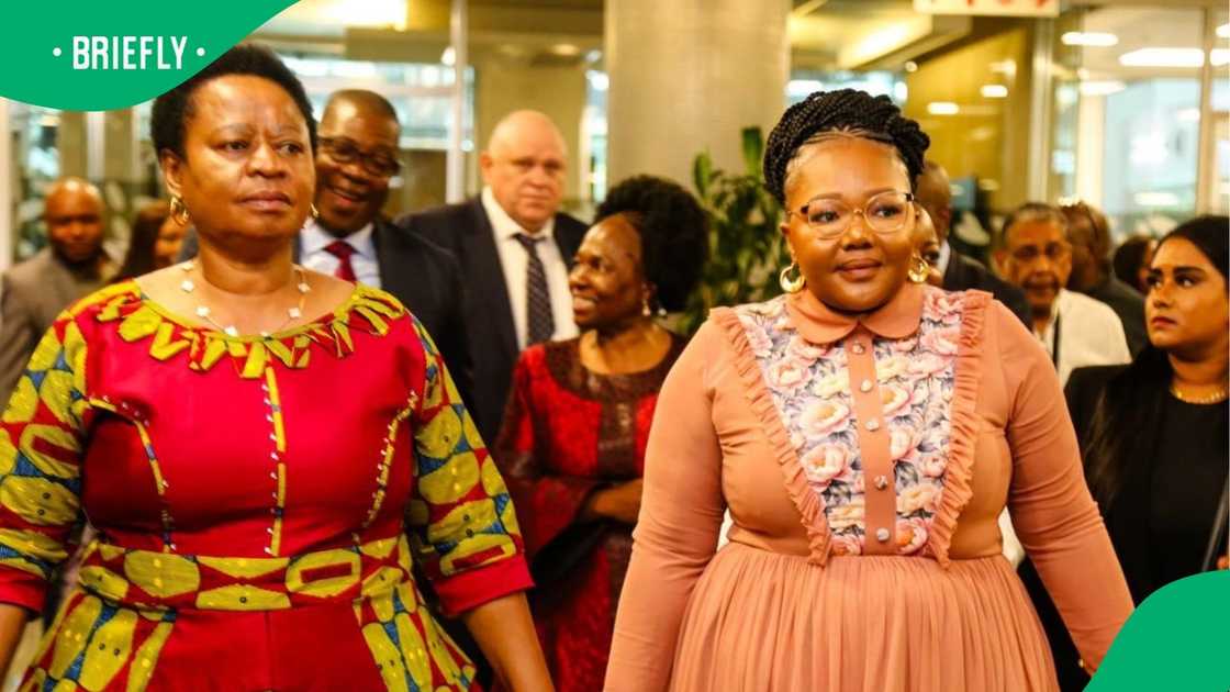 Minister of Basic Education Siviwe Gwarube and Deputy Minister Makgabo Mhaule Minister of Basic Education Siviwe Gwarube and Deputy Minister Makgabo Mhaule