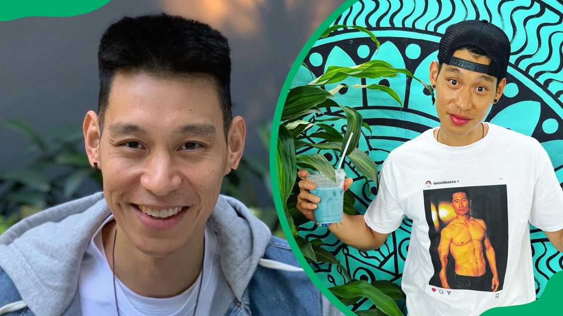 Jeremy Lin as a commentator Jeremy Lin as a commentator