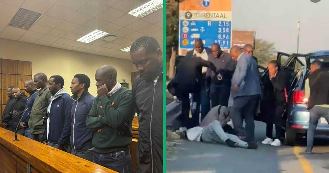 Mashatile's 8 bodyguards are back in court for the blue light assault Mashatile's 8 bodyguards are back in court for the blue light assault