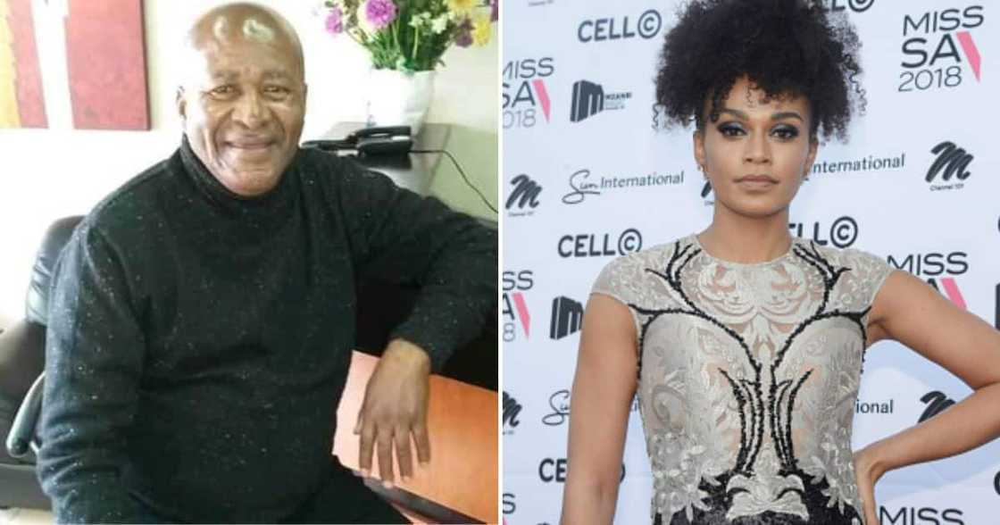 Vusi Thanda and Pearl Thusi Vusi Thanda and Pearl Thusi