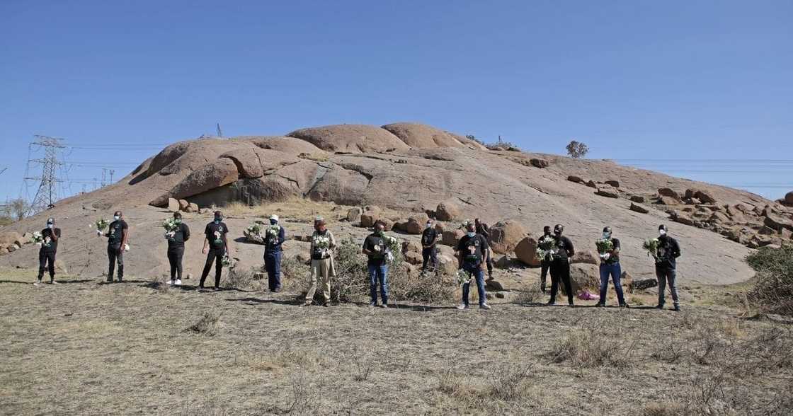 Millions paid, Marikana mine, families, R70m to 35 fams, want more