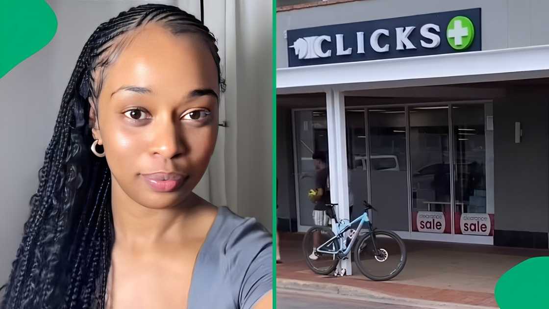 A lady took to TikTok to showcase her massive Clicks toiletries haul, which shocked Mzansi.