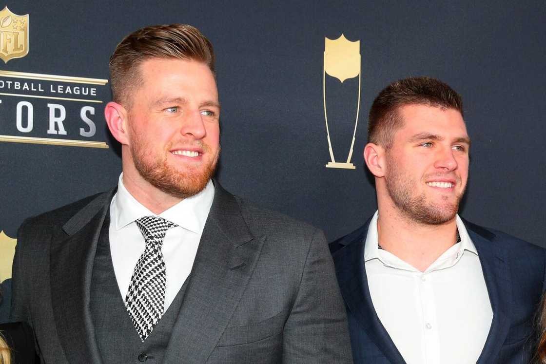 Watt brothers at NFL Honors Watt brothers at NFL Honors