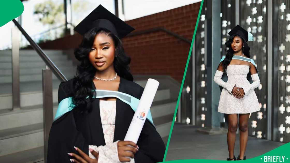 A young lady shared her journey of overcoming multiple failures to graduate. A young lady shared her journey of overcoming multiple failures to graduate.