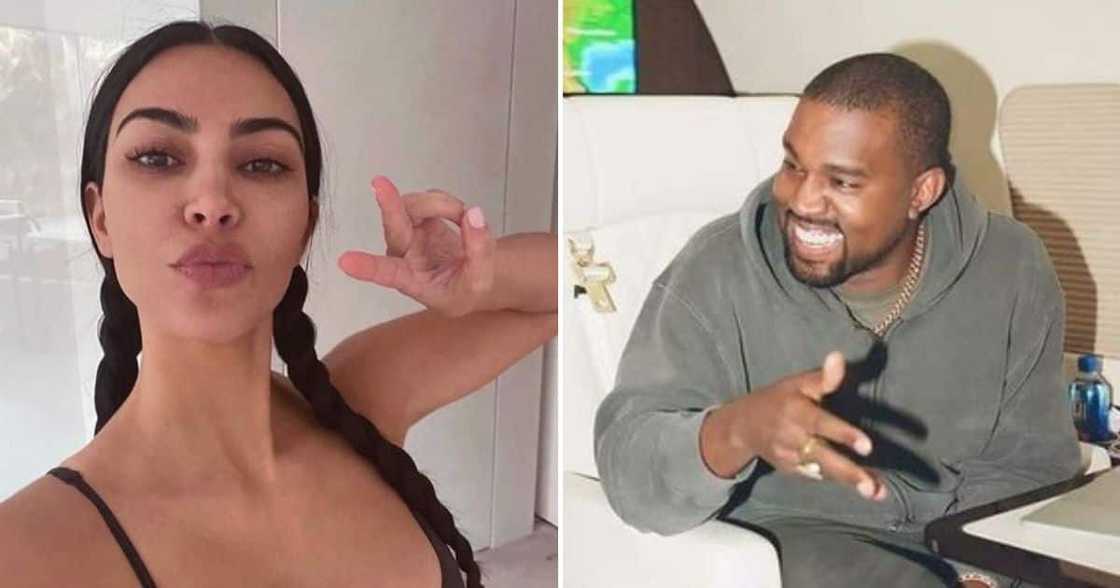 Kim Kardashian and Kanye West spend a few hours together Kim Kardashian and Kanye West spend a few hours together