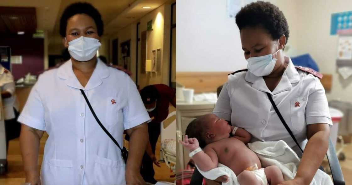 SA's first nurse to get vaccine delivered a 5kg baby afterwards and SA is shook SA's first nurse to get vaccine delivered a 5kg baby afterwards and SA is shook