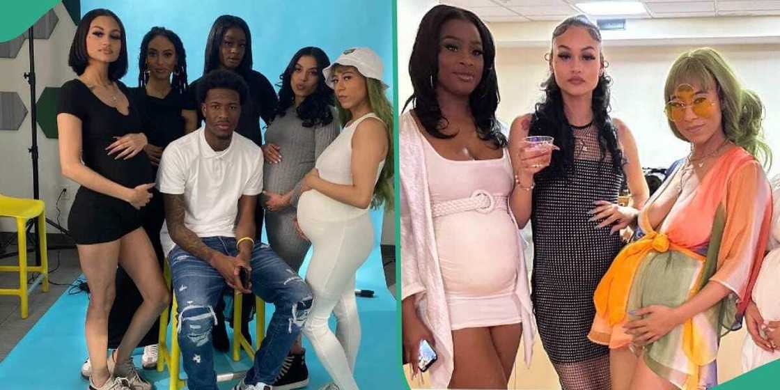 Man gets 5 women pregnant at the same time, their video trends online Man gets 5 women pregnant at the same time, their video trends online