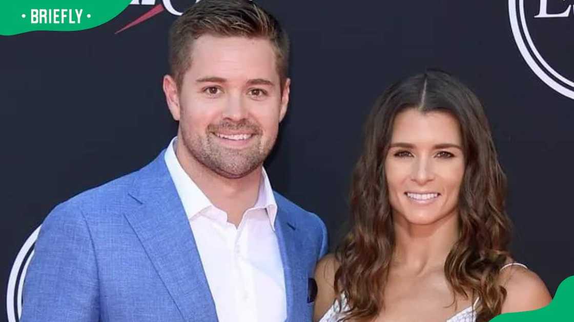 Ricky Stenhouse Jr. and Danica Patrick at Microsoft Theater Ricky Stenhouse Jr. and Danica Patrick at Microsoft Theater