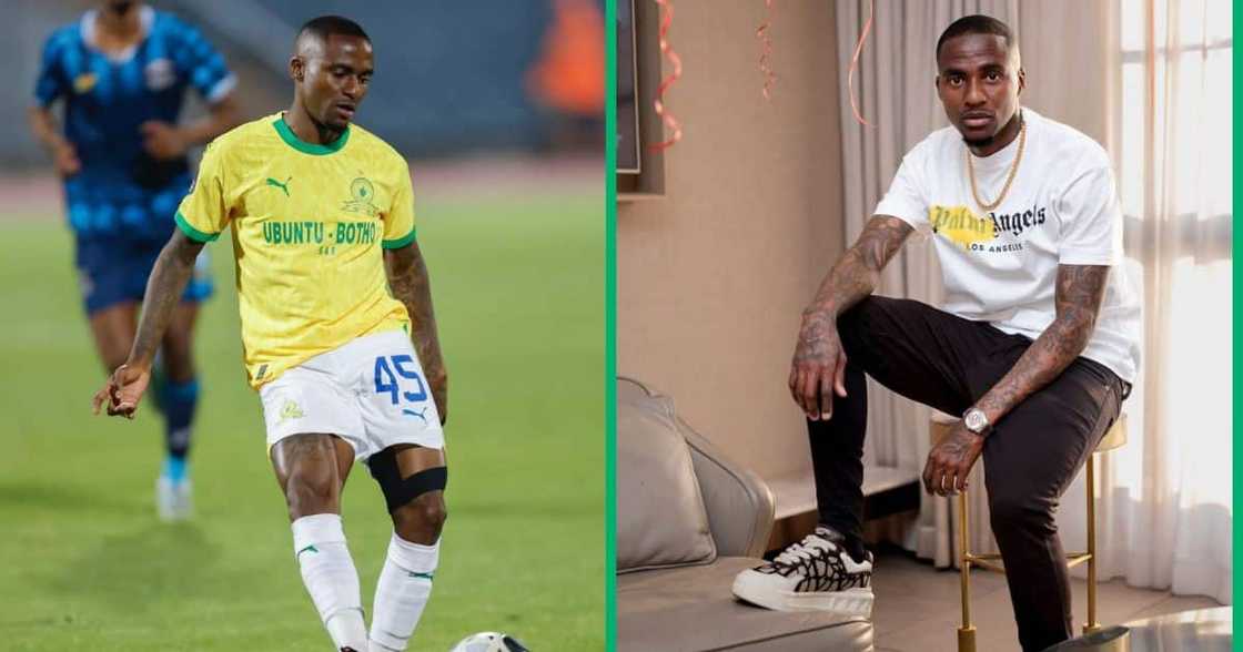 Thembinkosi Lorch on the field and at home