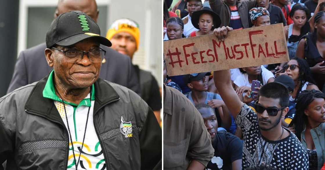 Jacob Zuma calls for free tertiary education Jacob Zuma calls for free tertiary education
