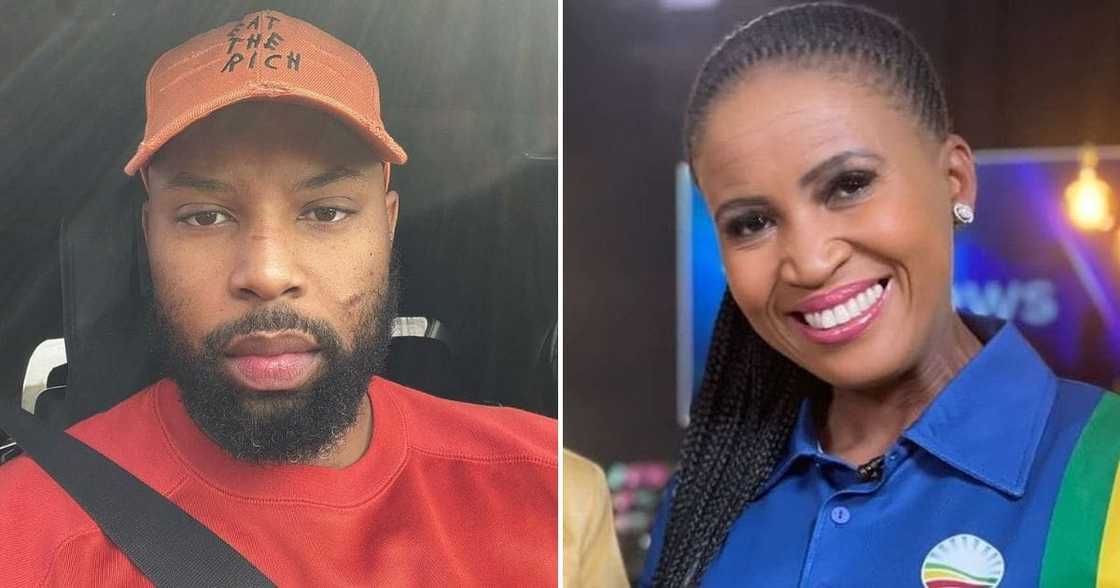 Sizwe Dhlomo trolled Rasta the Artist's painting of Mpho Phalatse Sizwe Dhlomo trolled Rasta the Artist's painting of Mpho Phalatse