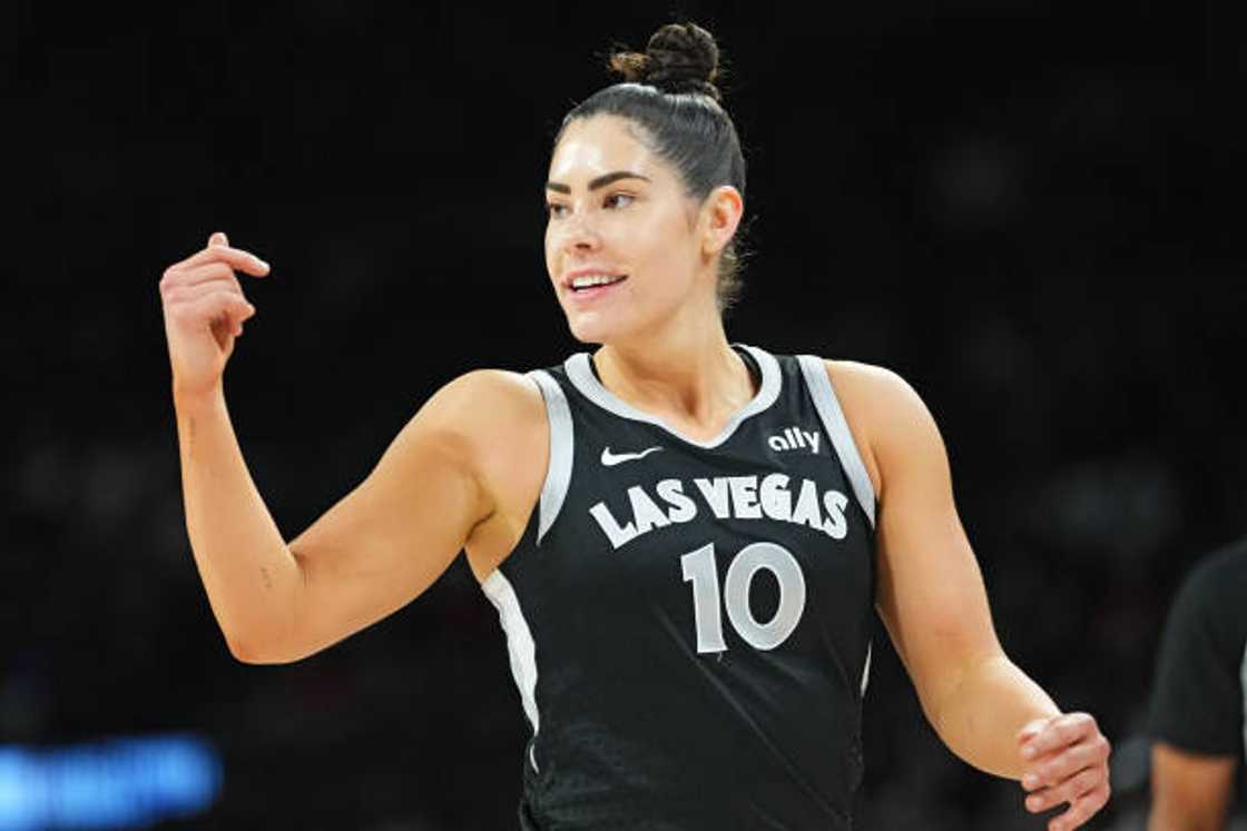 Kelsey Plum in Las Vegas, Nevada