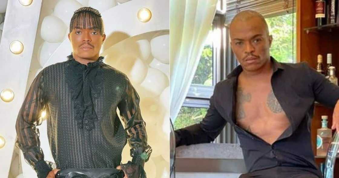 Somizi, Kim Kardashian, Kanye West, domestic worker, lux outfit