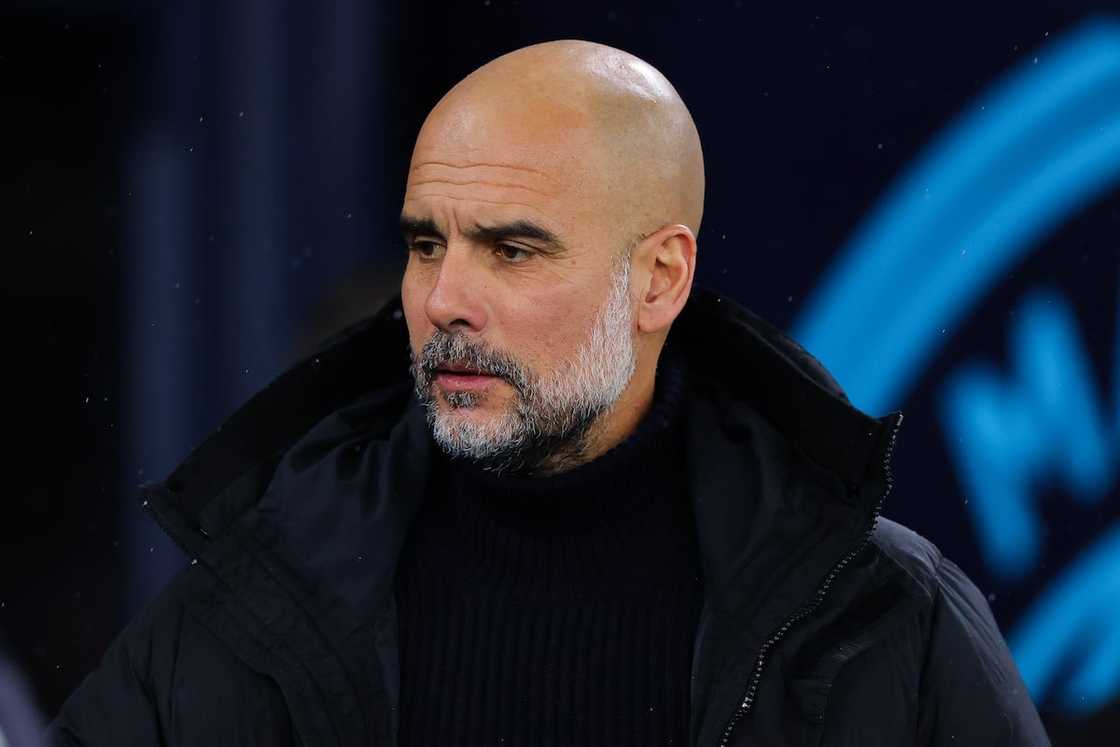 Josep Pep Guardiola during the Premier League match between Manchester City and Chelsea FC Josep Pep Guardiola during the Premier League match between Manchester City and Chelsea FC