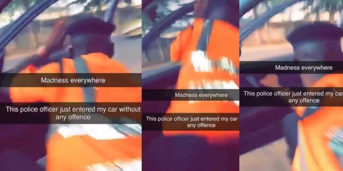 Nigerian Traffic Warden Calls on Jesus, Begs for Dear Life as a Speeding Driver Deals with Him in Viral Video Nigerian Traffic Warden Calls on Jesus, Begs for Dear Life as a Speeding Driver Deals with Him in Viral Video