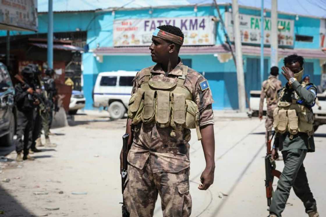 On Sunday morning, the area surrounding the hotel was quiet and the roads blocked by a heavy security presence On Sunday morning, the area surrounding the hotel was quiet and the roads blocked by a heavy security presence