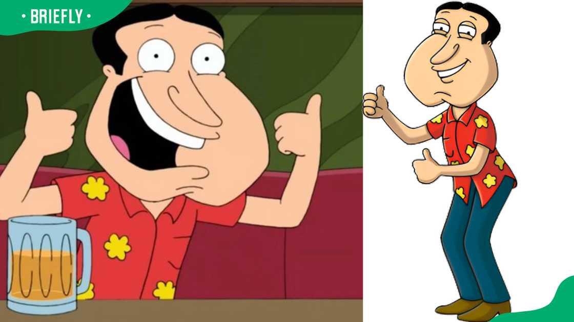 Large-headed Family Guy characters