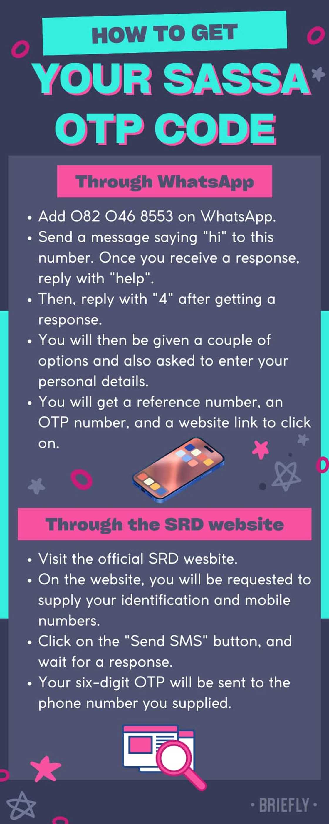 How to get your SASSA OTP code
