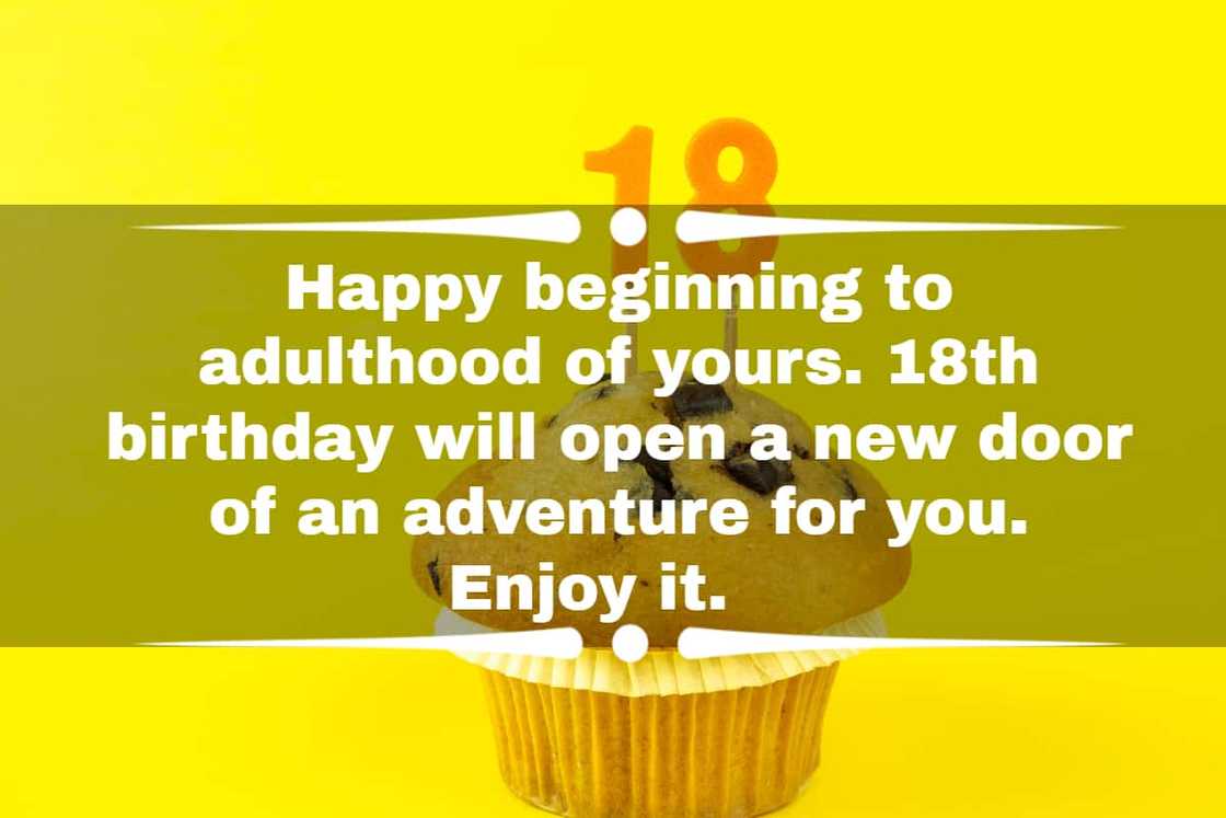 Inspirational happy 18th birthday messages, quotes, wishes