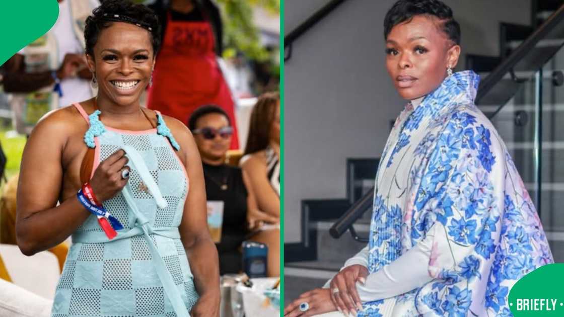 Unathi Nkayi fired shots at the man who said she was a "granny"