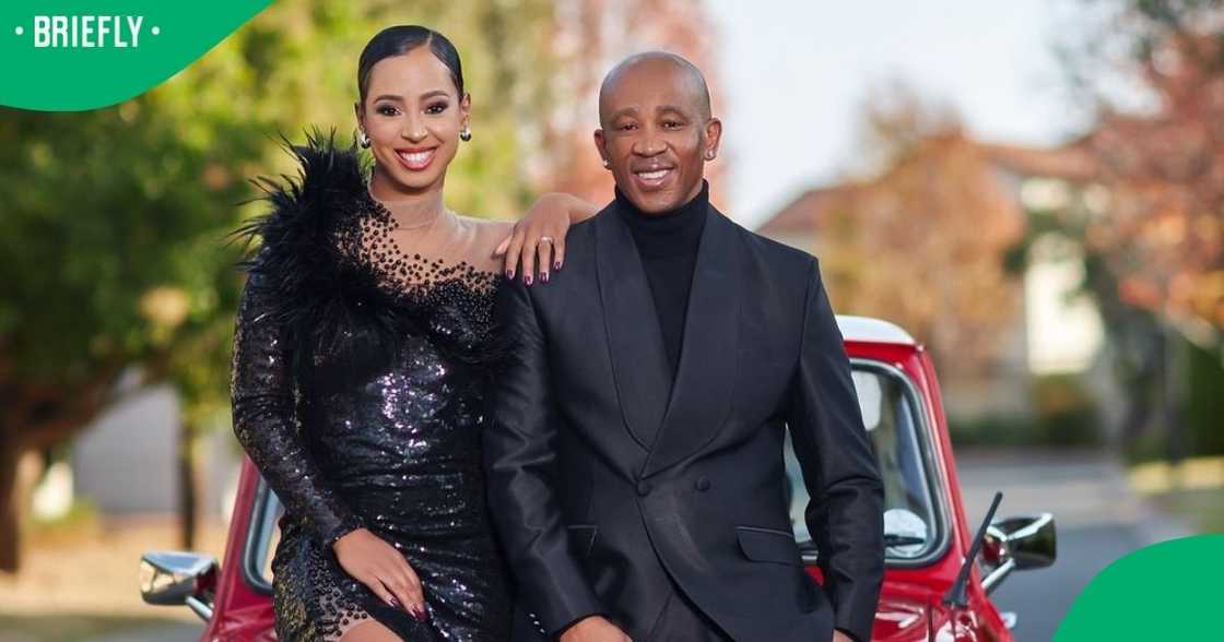 Theo and Vourné Kgosinkwe celebrated their wedding anniversary