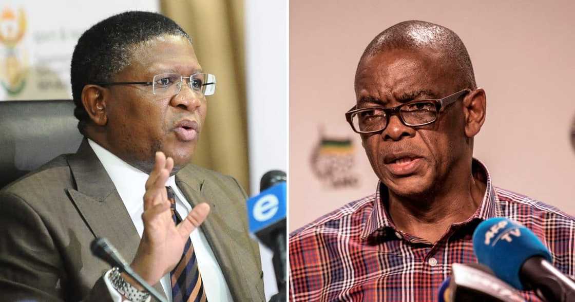Fikile Mbalula_Ace Magashule Fikile Mbalula_Ace Magashule