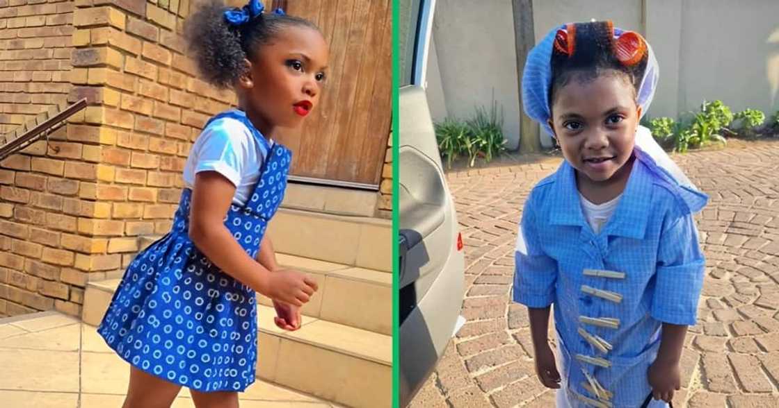Little girl busts sick dance moves Little girl busts sick dance moves